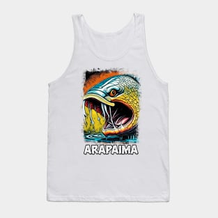 Arapaima Gigas Monster fish For EXTREME FISHING / Pirarucu / Paiche Tank Top